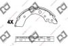 DJ PARTS BS1329 Brake Shoe Set